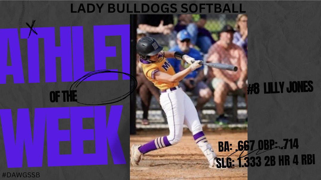 loudawgssb's tweet photo. Lily Jones and Josslyn Woosley are your Ryno Exterior Clean Co-Athlete of the Week!  Congratulations!  @jones_lily06 @josslyn_woosley #dawgssb https://t.co/wR52fJudR0
