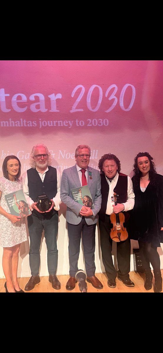 An amazing concert and a full house for AISTEAR 2030 at Cultúrlann na hÉireann last night with Clare Walsh, Noel Hill, Frankie Gavin and Catherine McHugh.