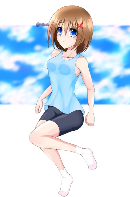 夏っぽいはやて 