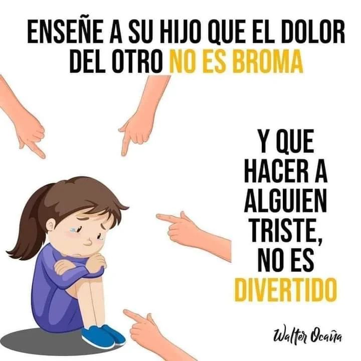 Mucha atención,  padres de familia.

#noalbullying #noalacosoescolar