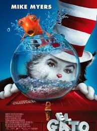 Chema_Ponze's tweet photo. EL GATO (2003)
Mike Myers trató de emular el éxito logrado por Jim Carrey con "El Grinch" con este otro cuento del Dr. Seuss adaptado a su particular sentido del humor.
El resultado fue esta inquietante "comedia" para niños cuyo visionado a día de hoy todavía resulta muy extraño. https://t.co/8PsO5i2VCo