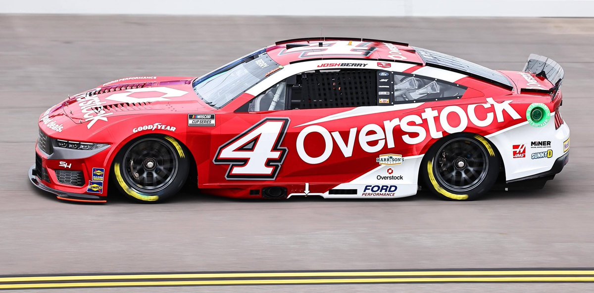 Really looking forward to today @TALLADEGA and seeing @joshberry do what he does.. I tried something different in qual that didn’t work, but our Darkhorse Mustang will be just fine today! Thanks @Overstock for being onboard this weekend! 👊🏼 @NASCAR @FordPerformance