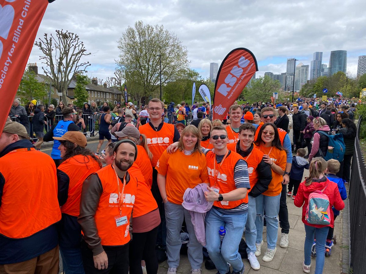 Thank you to all our volunteers out there on the marathon course at our cheer points today. Those huge cheers and words of encouragement mean a lot to our runners. #MarathonVolunteers #CheerSquad #SupportOurRunners #CheerPoint #LondonMarathon