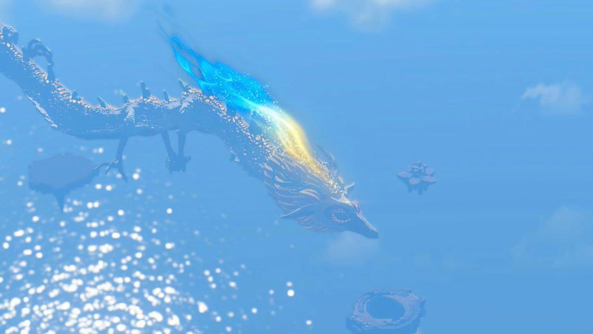 One of the most heartbreaking things about Zelda's draconification is how lonely it must have been when only those pure of hearts could see her. 'I was right here. I didn't go anywhere. I was right here the whole time. None of you could see me. Nobody... could see me.'