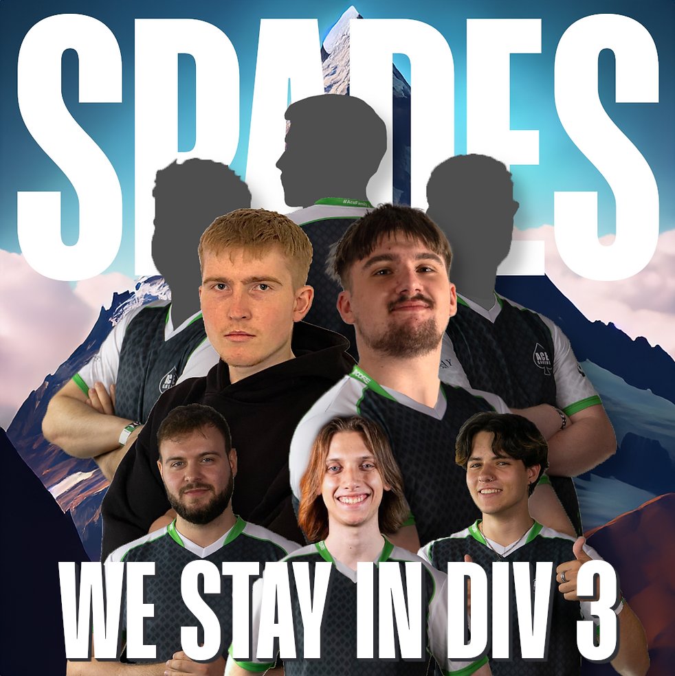 WE ARE HERE TO STAY!

Die Spades bleiben auch im nächsten Split in Liga 3 der <a href="/PrimeLeague/">Die Techniker Prime League</a>!

ggwp <a href="/swissghosts/">SwissGhosts</a>🤝