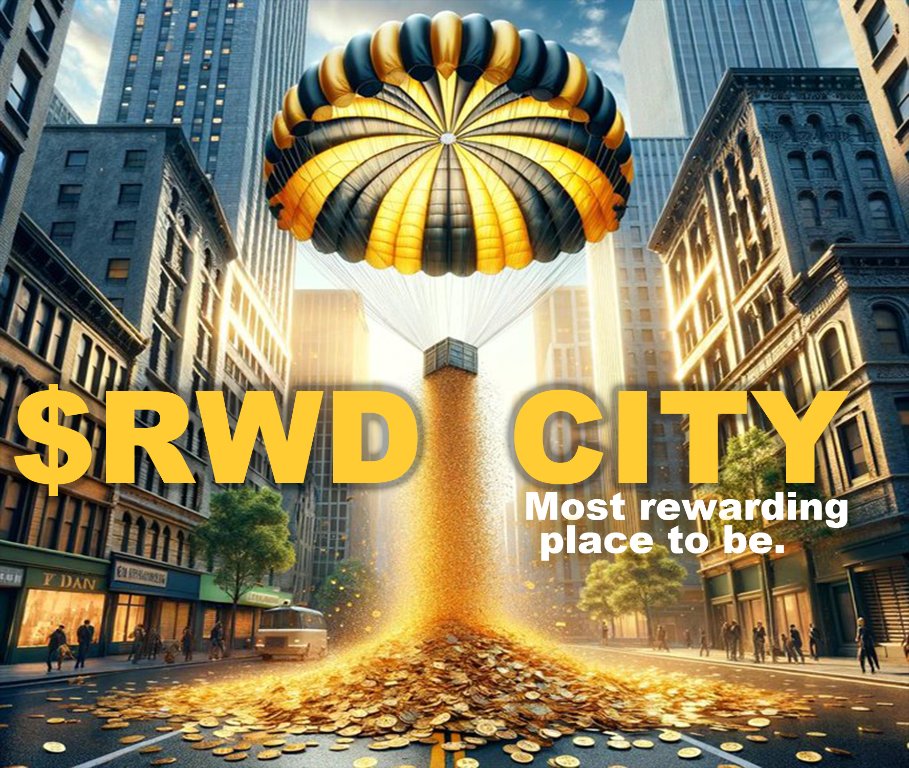 GM,
Come join the most rewarding place to be on BSC Network.

$RWD #rewardtoken #BinanceSmartChain