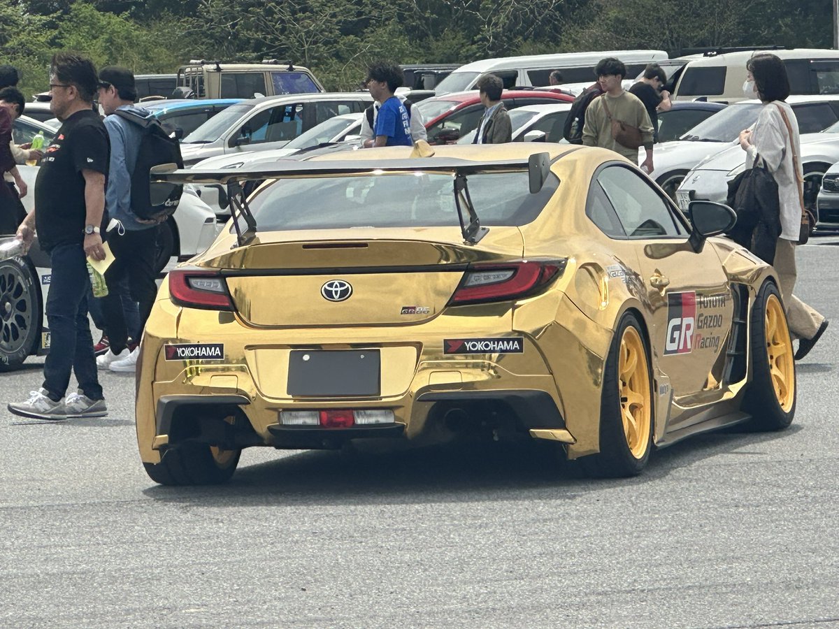 モーターファンフェスタ富士sw RAYS FUNミーティングに登場