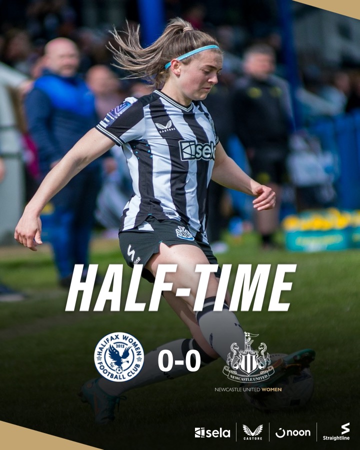 Goalless at the break!