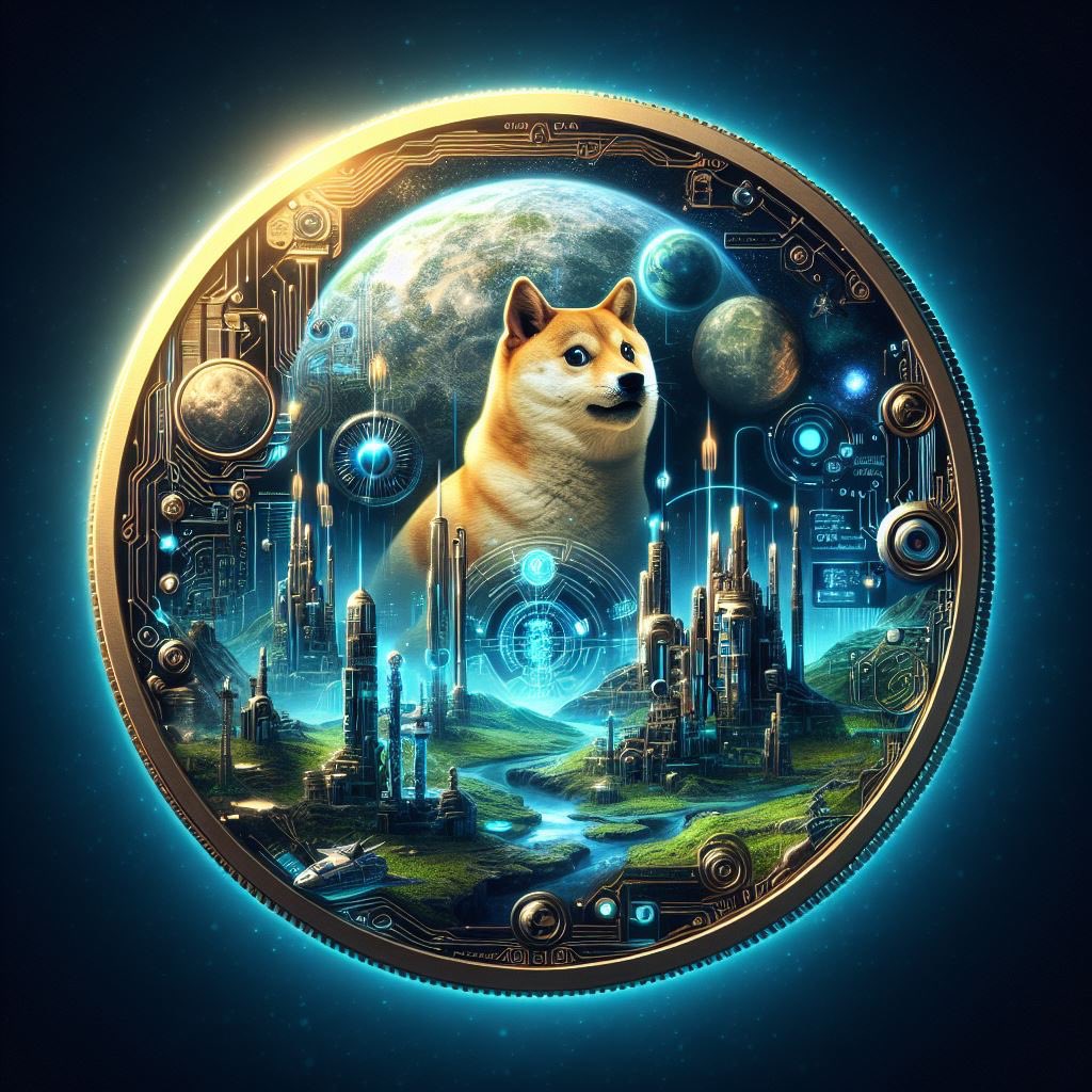 The ideal world I long for🐕💯 #dogecoin