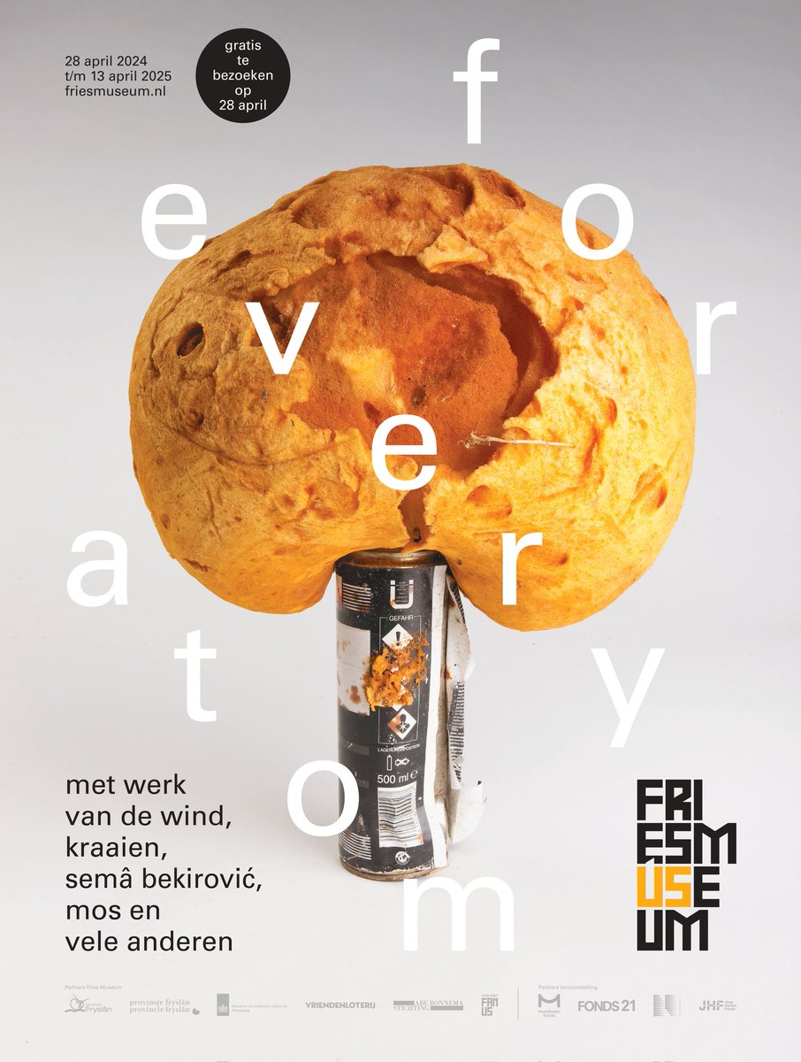 FriesMuseum's tweet photo. Vier met ons de opening van de hedendaagse tentoonstellingen For Every Atom (met werk van Semâ Bekirović) en Heem! Op 28 april zijn we gratis open. Lees meer over de tentoonstellingen en activiteiten: https://t.co/IEYE8gA34N https://t.co/1Cdv8lywLk