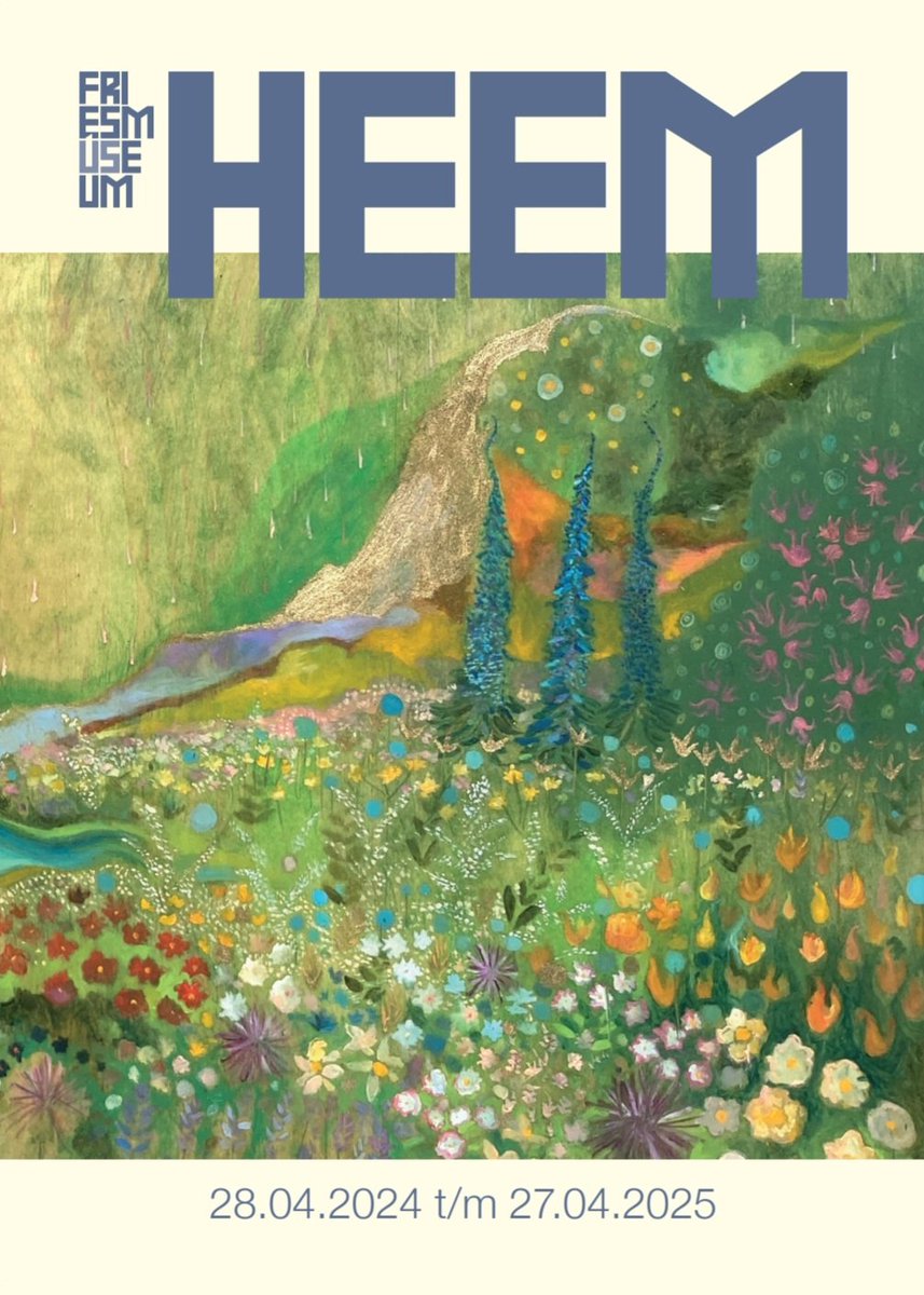 FriesMuseum's tweet photo. Vier met ons de opening van de hedendaagse tentoonstellingen For Every Atom (met werk van Semâ Bekirović) en Heem! Op 28 april zijn we gratis open. Lees meer over de tentoonstellingen en activiteiten: https://t.co/IEYE8gA34N https://t.co/1Cdv8lywLk
