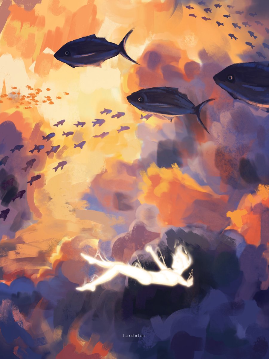 lordclax's tweet photo. I don’t usually self-promote, but … it’s my birthday today!
I’m clax and I paint (with a slight affinity for clouds) https://t.co/n72sMmRUr3