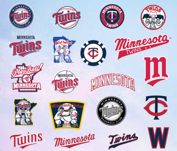 #SundaySwinginSeventiesLogos: A bunch of @Twins logos and wordmarks. Which is your favorite?