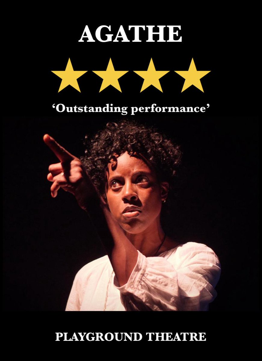 'Riveting, informative & profound' Angela J Davis' #AGATHEdrama tells story of forgotten #HERO Loved in #Rwanda Unknown in #UK with rave reviews & #audience #feedback On til May 4 @PlaygroundW10 with extra shows @Stanley_Arts #theatre #drama #fringe #London #Croydon #sundayvibes