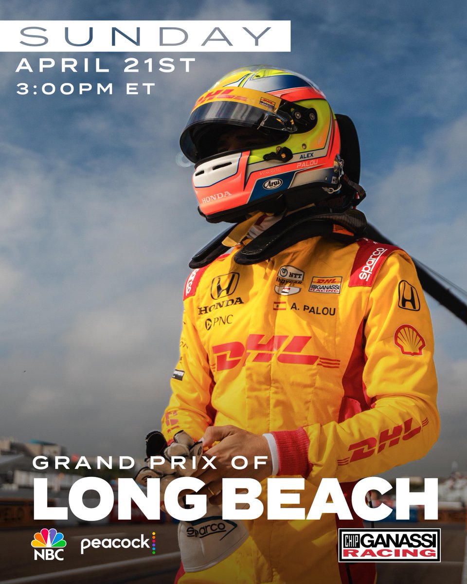 🏎️ Join us as @AlexPalou & @CGRTeams hit the streets of Long Beach for the 45th Acura Grand Prix! 

@GPLongBeach #AGPLB #DHLteamCGR #INDYCAR #DHLDelivers