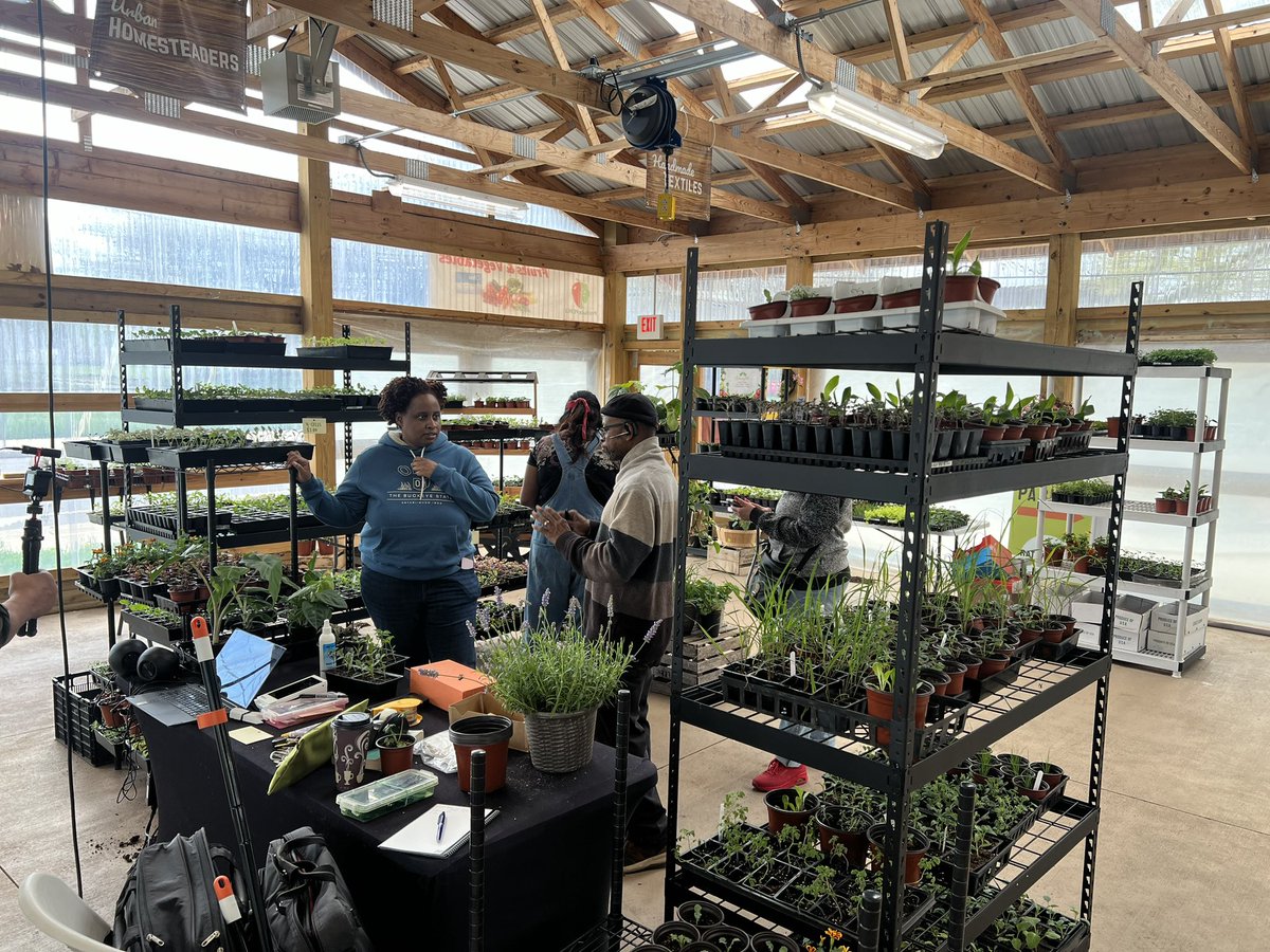 🌱 Thank you for the successful April 20 plant sale! Join us again this Saturday, April 27, for more plants and fun. Spread the word! 🌿🌼🌸 #plantsale #communityevent #Cleveland