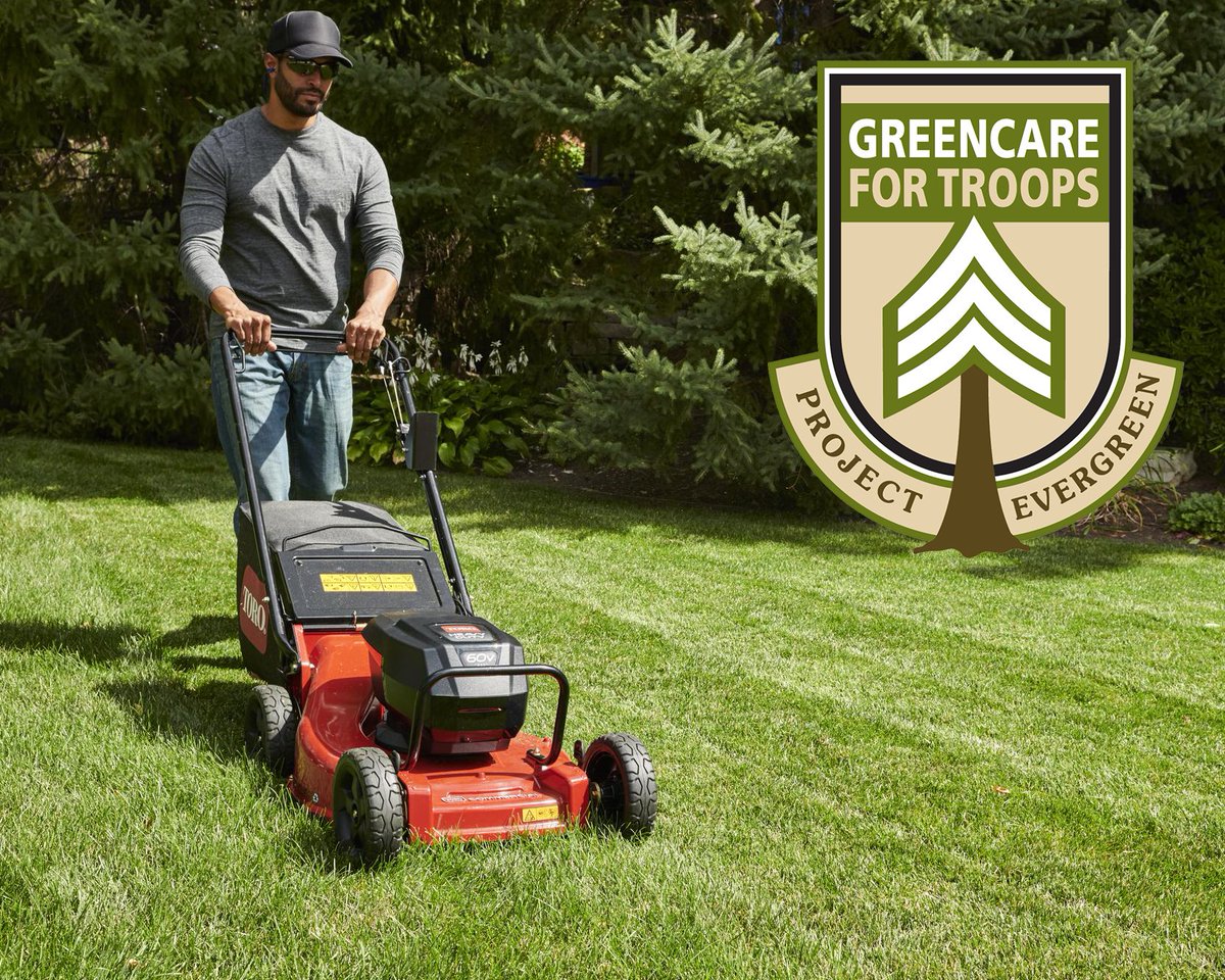 It's National Volunteer Week! Consider taking care of a family's yard through @ProjectEvrGreen GreenCare for Troops. Check it out: toro.biz/6013wQJeS #NationalVolunteerWeek