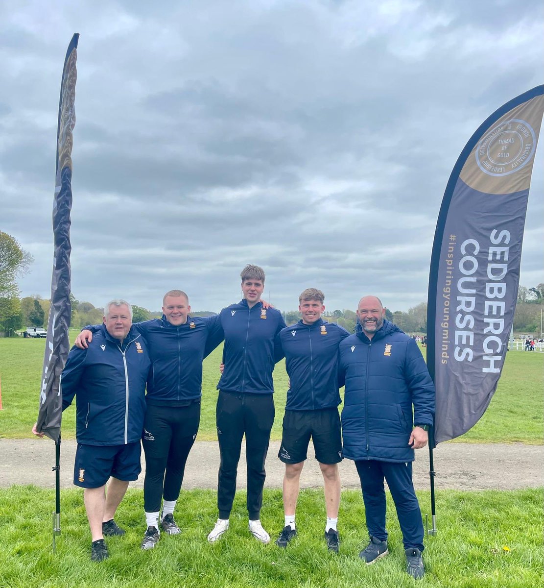 What a class day at the @TynedaleRFC junior rugby festival, 850 players, 61 clubs and these amazing individuals to help run some skill zones @SedberghCourses @Louie_johnson10 @SamClar23750007 @FinnBaker4 @JasonDuffy12