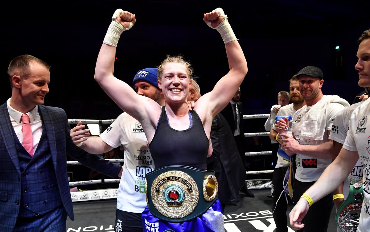 Sending massive best wishes to @Team_Rankin for this Friday. 21st fight, what a career it has been! Hannah's a big supporter of Ringside Charitable Trust and will be sporting the charity's logo on the night, so good to see boxers supporting a charity that is there to help them x