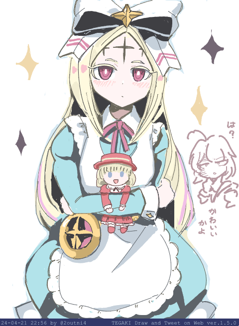 魔法少女にあこがれて ネロアリスちゃん #まほあこ #tegaki_dt