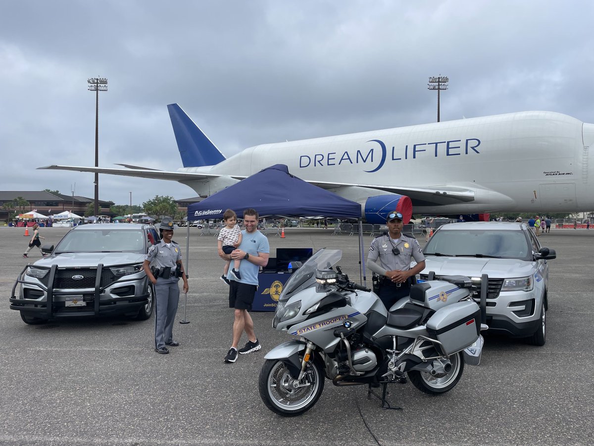 The weather might not be perfect for an airshow but it’s just right to become a Trooper! If you are at the Charleston Airshow come by and see us! Joinschp.com