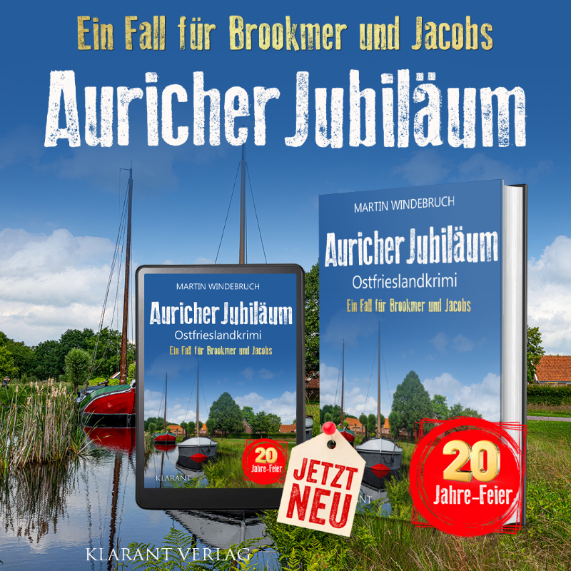 #Neuerscheinung - Geheimnisvolle Ereignisse in #Aurich: Mord auf der Jubiläumsfeier! Die Ermittler Brookmer und Jacobs stehen vor einem Rätsel. Neid oder lange zurückliegende Kränkung? #Ostfrieslandkrimi Jetzt zuschlagen: amazon.de/dp/B0CWDHY5KH