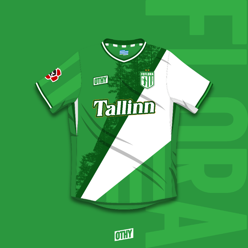 designfootball's tweet photo. This is @OthyCreative's entry to the FC Flora (Tallinn) stage of the Kit of the Week challenge, which closes later today.
#FCF #FCFlora #KOTW