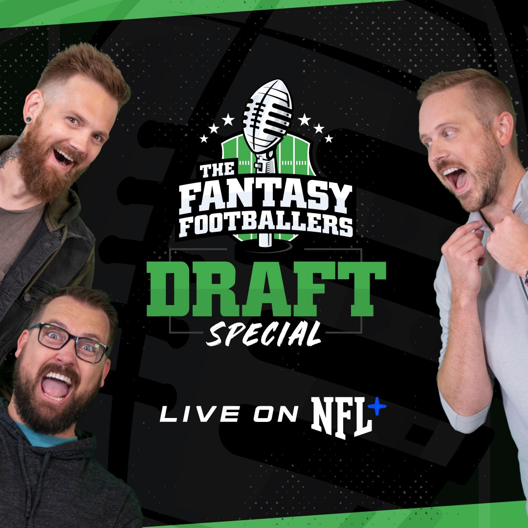 Following the 1st round of the 2024 @NFLDraft on Thursday, tune in for 'The Fantasy Footballers Draft Special' w/ @TheFFBallers EXCLUSIVELY on #NFLPlus