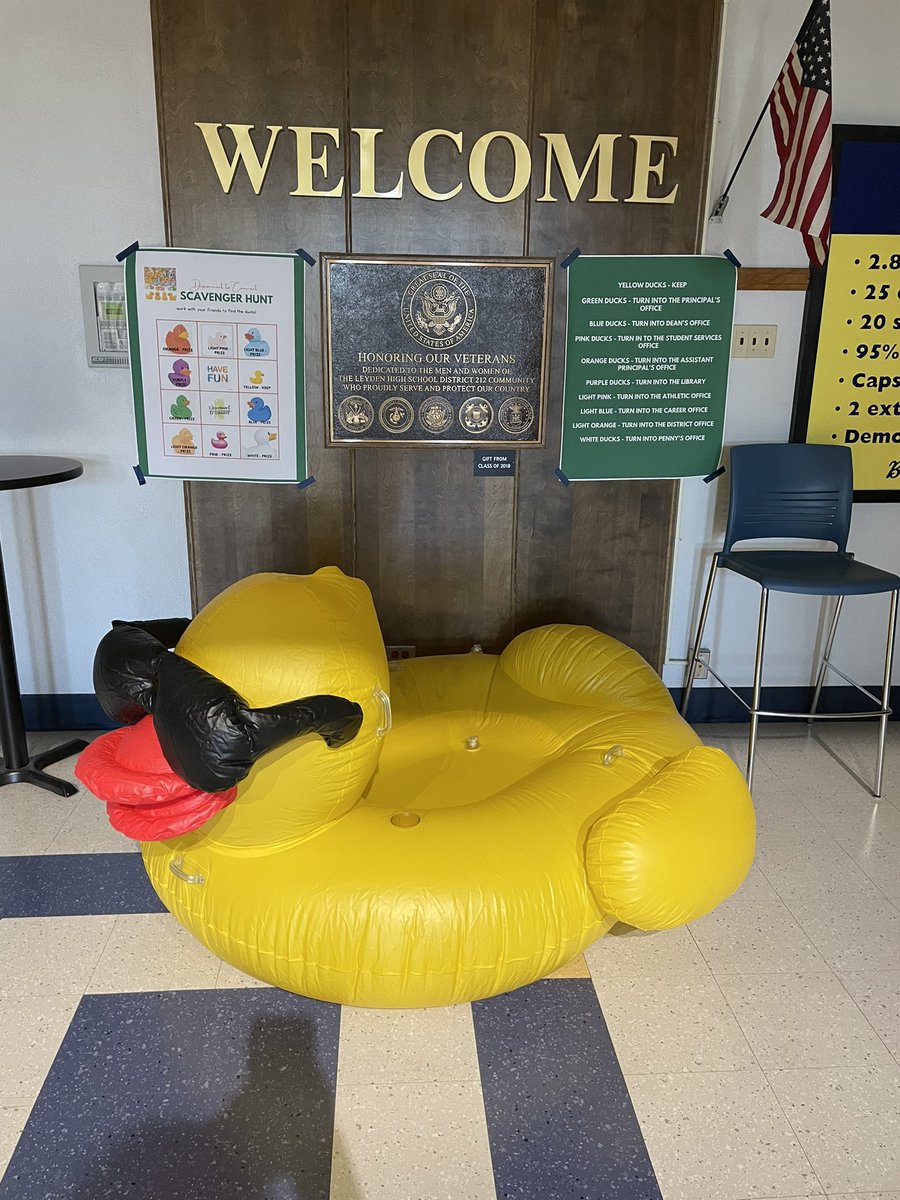 Scavenger hunt starts Monday April 22nd!!    GET READY!
#leydenpride
#operationSnowball