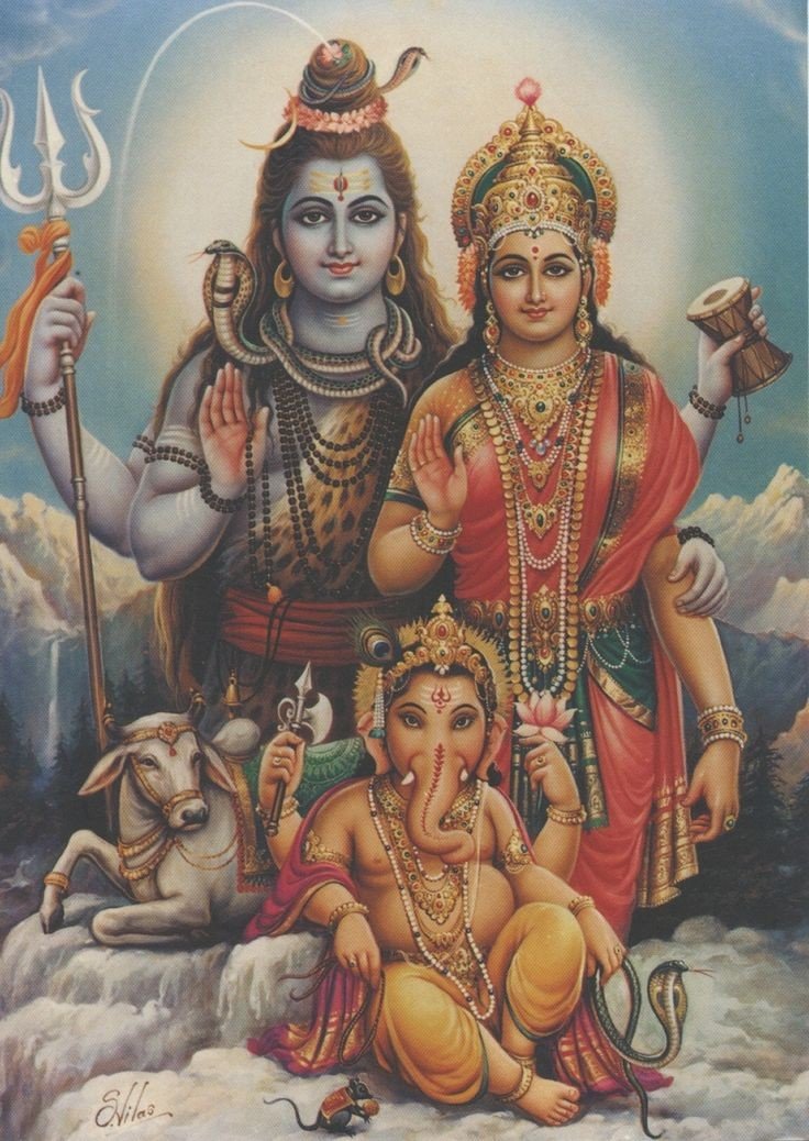 शिव परिवार के दिव्य दर्शन 🙏