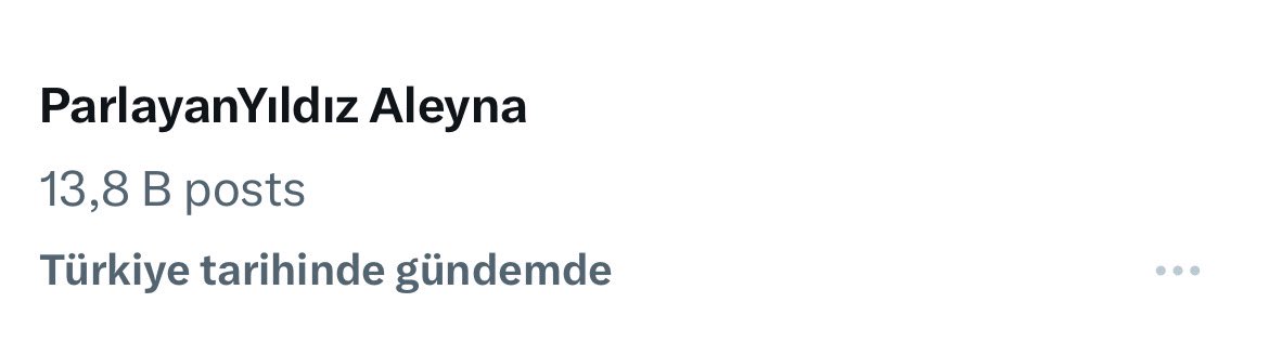 şimdi yetiştim tt ye 

ParlayanYıldızAleyna