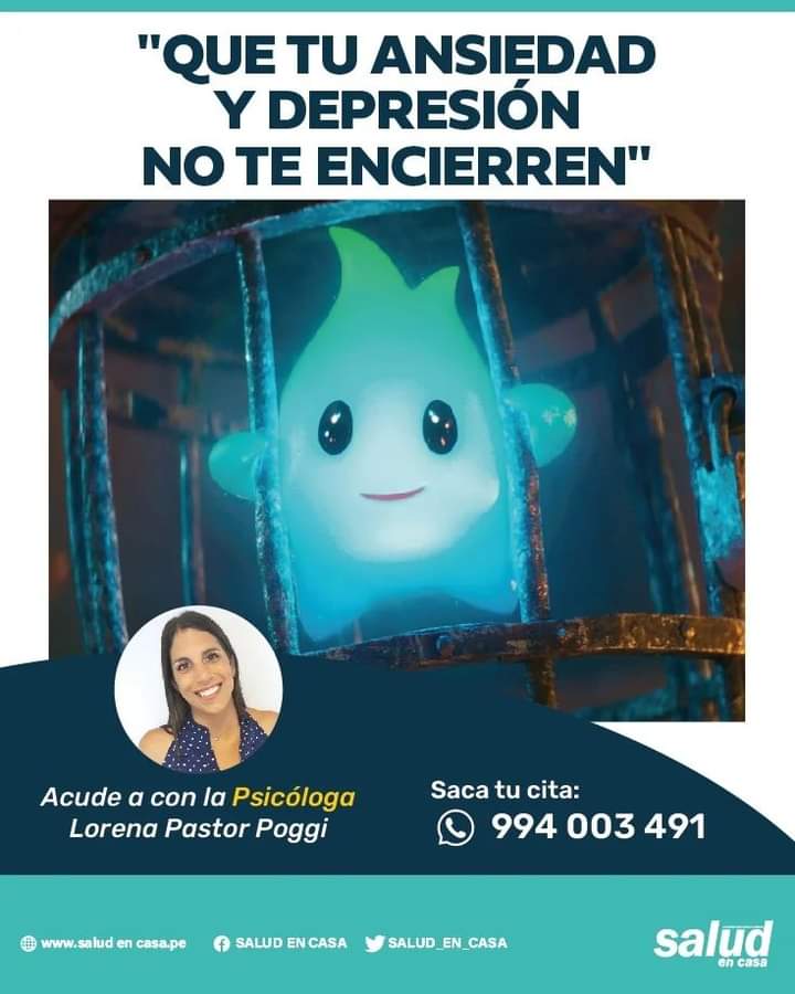 Ya saben amigos..

Citas al WhatsApp 994 003 491. 

@lorepa19

#ansiedad #depresión #psicología #saludpreventiva #saludmental #Perú