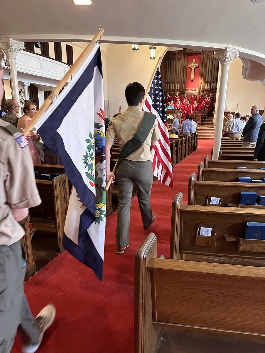 FarrellPatrickJ's tweet photo. It was #ScoutSunday at First Presbyterian Church, where we honored our latest Eagle Scout from Troop 12. I’m incredibly proud of the dedication and growth I’ve seen in these young men. Congratulations to all! https://t.co/lGn0EesqLr
