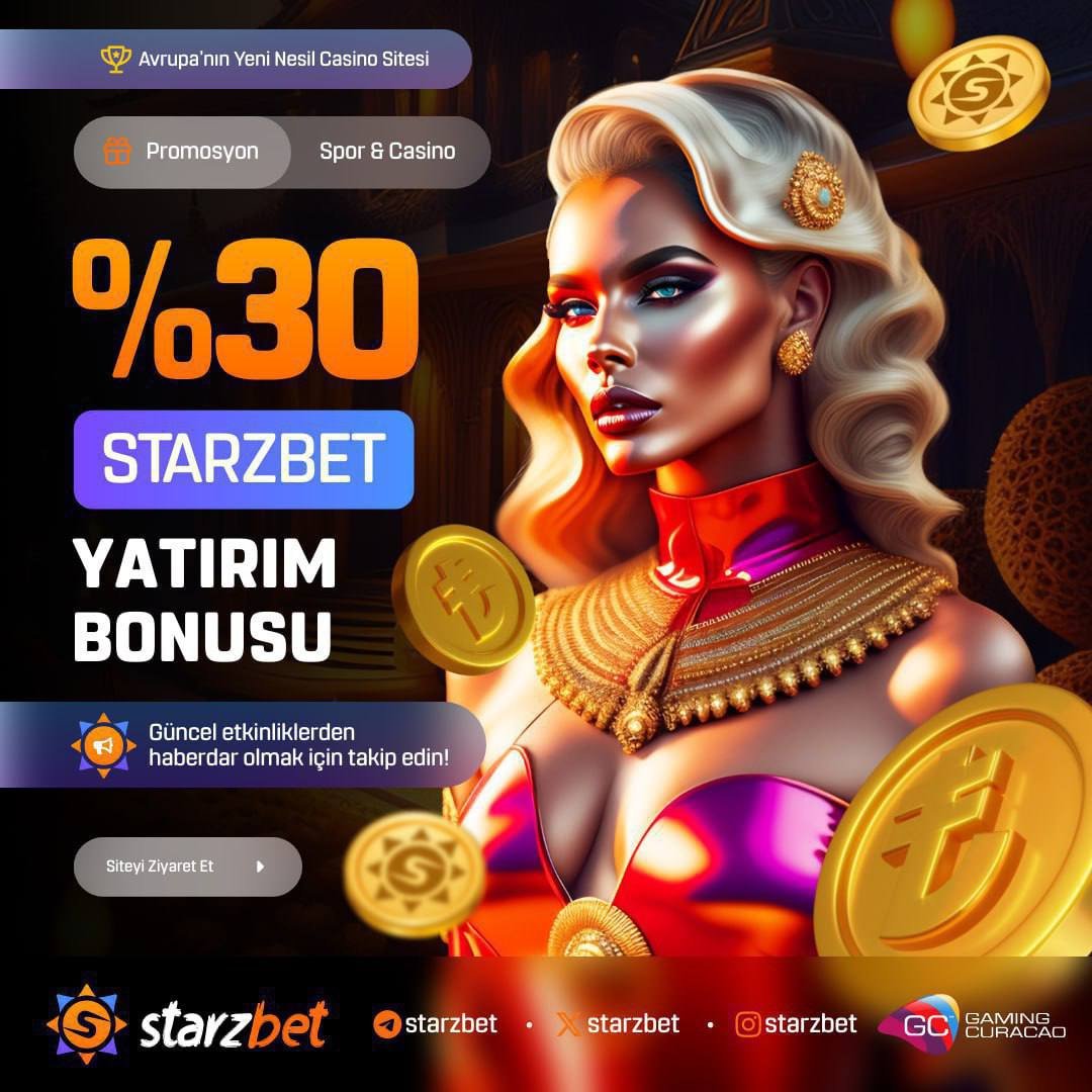 💰 PARA KAPININ ARDINDA ANAHTARI STARZBET' DE !

🎖 En İyi Yatırım Bonusunun Tek Adresi Starzbet'de Şimdi Tam Tamına %30 Yatırım Bonusu Seni Bekliyor..

🪙 Her Alanda Geçerli, Sınırsız Kazanç, Limitsiz Çekim!

📈 Bonusları Kazanmak ve Daha Fazlası İçin Hemen Tıkla!

➡️ Giriş :