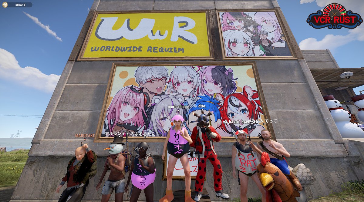 moricalliope's tweet photo. 100％日本語で配信リーズをやるのは初めてだった。あの優しい世界は忘れられない。

またいつか、どこかで会えるといい。
#VCRRUST https://t.co/eZzNVkAfLa