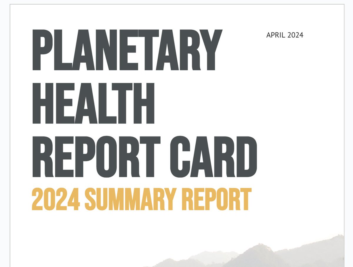 PHRC results day! 🌱🌎 1/13 Today student teams at 151 health professional schools publish their PHRC reports outlining the best (and worst) practices in planetary health education. 🧵👇Discover the most comprehensive assessment of planetary health education in healthcare.