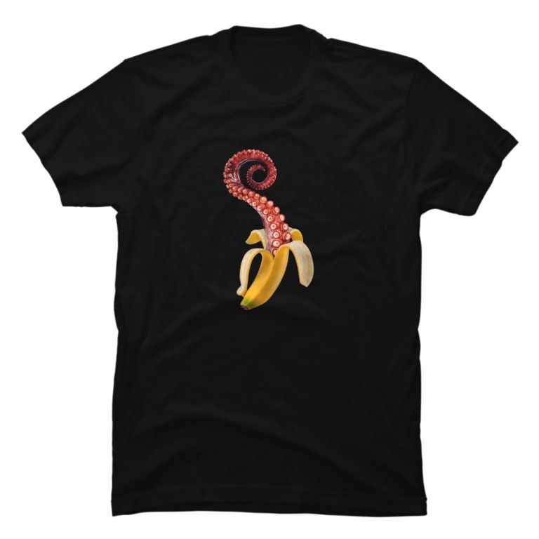 Deep Sea Banana @designbyhumans by @BobyBerto designbyhumans.com/shop/t-shirt/d…
#animal #banana #fruity #octopus #photomanipulation #tentacle #yellow #tshirt #clothing #tshirts #tshirtdesign