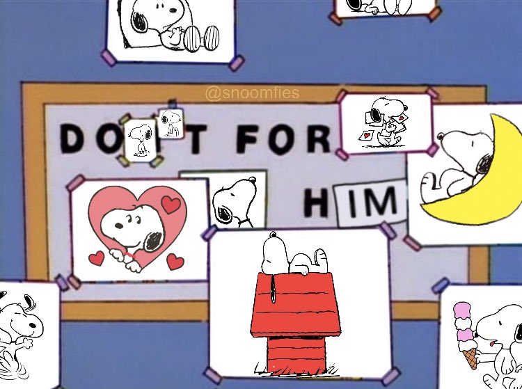 snoopy posters tweet media