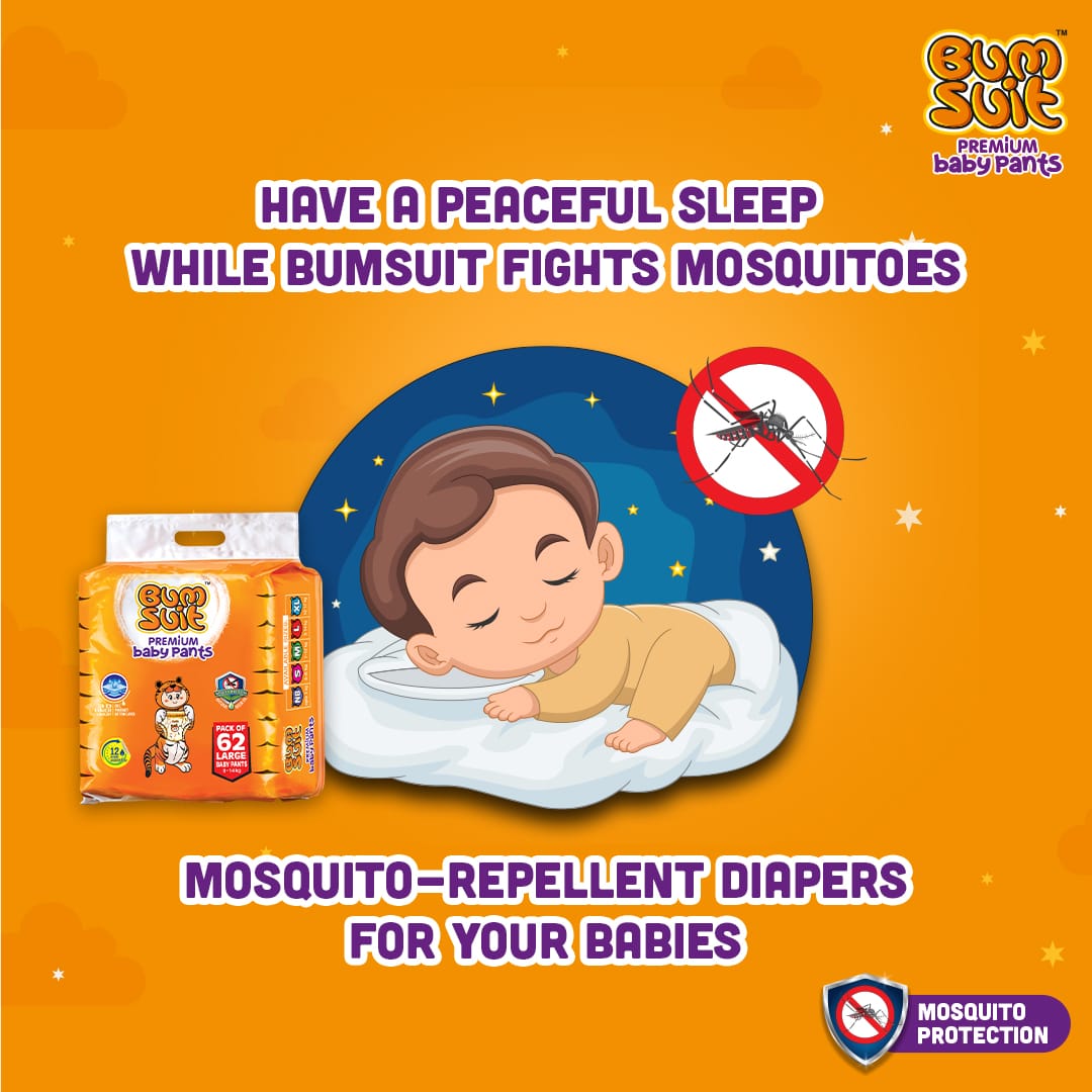 bumsuitofficial's tweet photo. Our mosquito-repellent diapers are the perfect way to fight the menace and avoid danger. Because, as we know, your baby's safety and health matter most.

#BumSuit #Comfort #CottonySoftness #SoftSoft #BabyCare #BabyDiaper #Diaper #Baby #NatureCare #BacteriaFree #Antibacterial https://t.co/NWqfDulIhx