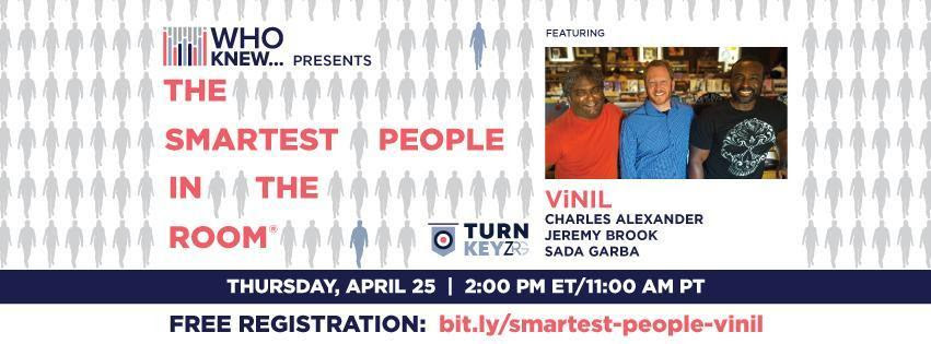 Want to learn more about control and compensation in the age of AI? Join WHO KNEW The Smartest People in the Room, this Thursday, with the founders of the Nashville startup ViNIL, covering identity and brand management! Register for the free webinar: bit.ly/smartest-peopl…