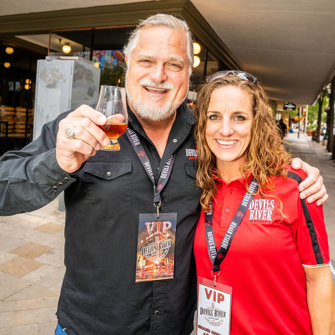Throwing it back to our Distillery opening party! Devils, let's raise our glasses together to 3 years of the Devils River Distillery. Plenty more to come! 🔥🎉