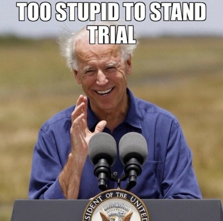 #PeriklesDepot #MAGA #AmericaFirst #Trump2024 🔥 Too DEMENTED to stand trial! 🔥 [Per Prosecutor Robert Hur in Biden Classified Docs Case.] 💥 But Not Too DEMENTED to be President? ⁉️