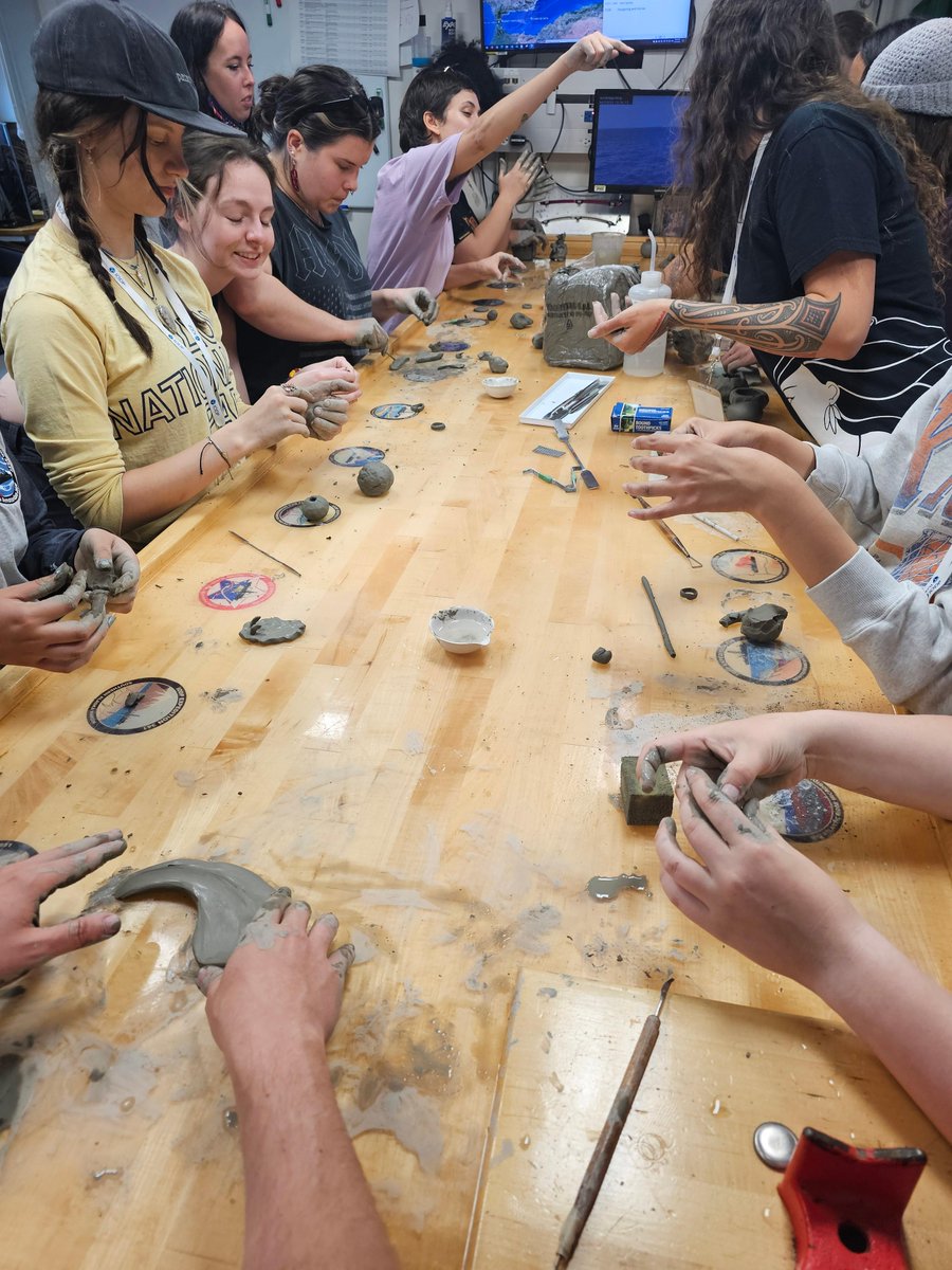 US_SciOD's tweet photo. JR Academy Expedition 402T. Weaving our stories with science to build bridges.
Science communication is not just about our stories, but the medium through which we choose to tell them.
π· Carol Cotterill & IODP @anzic_iodp
#Exp402T #FireToFlood #JRAcademy2024 https://t.co/yGOLiQzeLm