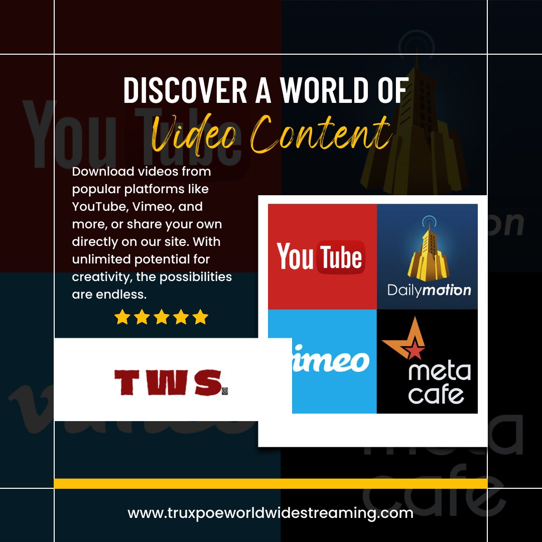 Discover a world of possibilities with #TWSLiveStreaming! Download and share videos effortlessly. #VideoDownloads #ContentDiscovery #OnlineCommunity #ViralContent #DigitalSharing #ExploreContent #ShareYourStory #DiscoverNewTalent