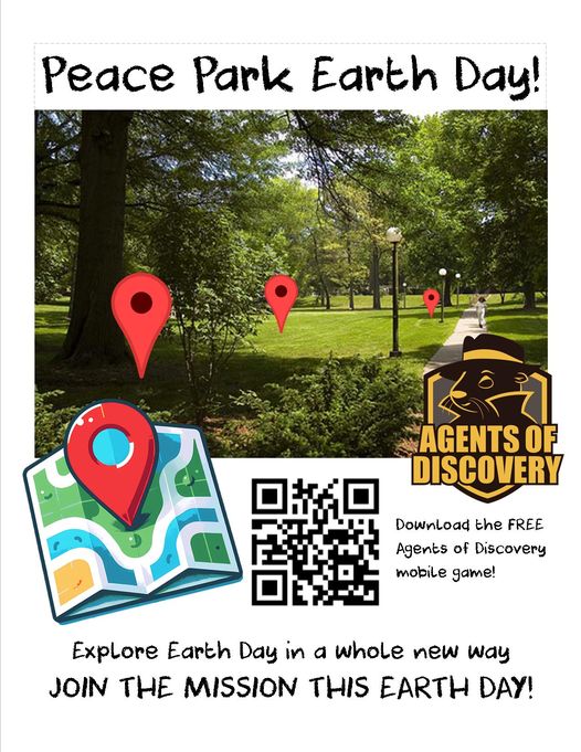 Join us for Agents of Discovery, an educational mobile game where people of all ages can learn about the nature and history of Peace Park. Are you ready to explore Peace Park in a whole new way this Earth Day? Download free apps play.google.com/store/apps/det… - apps.apple.com/ca/app/agents-…