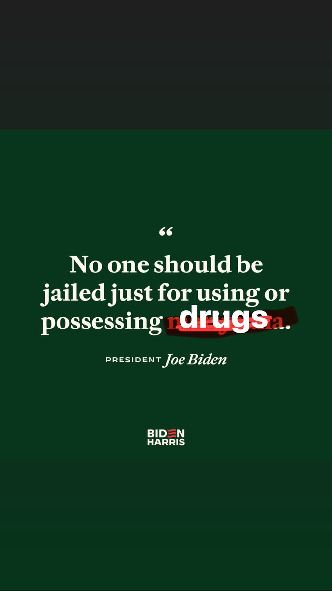 There I fixed it for you! Much better drug policy! #hireme