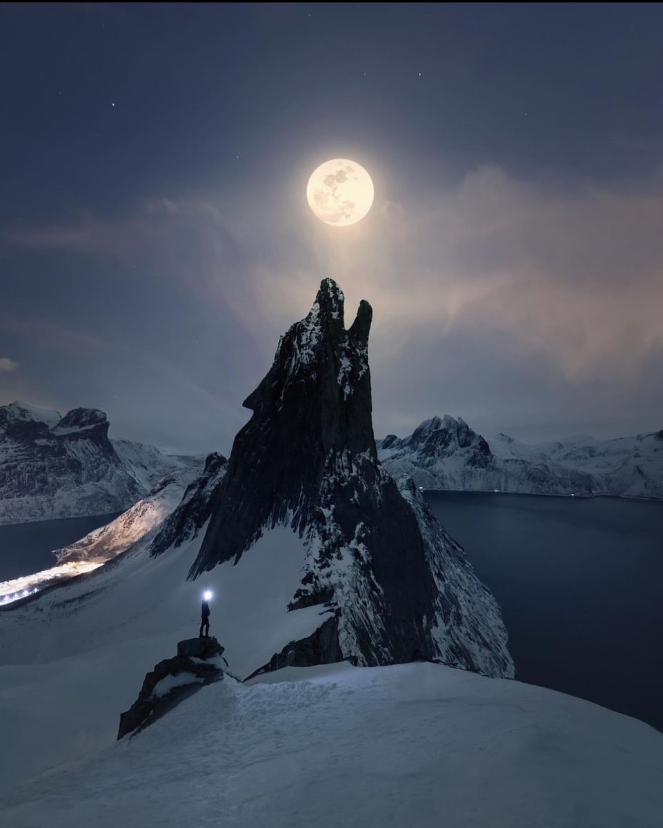 Moon in Norway