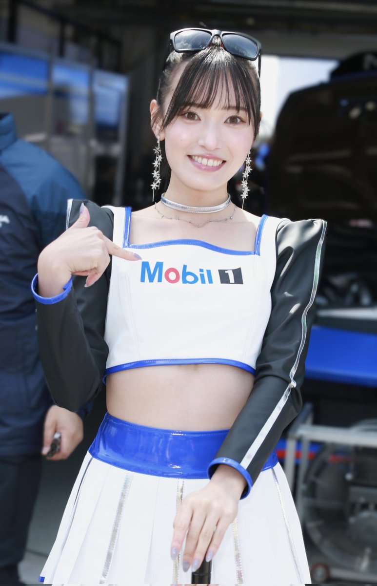 #S耐
#スーパー耐久 
#スポーツランドSUGO 
#スポーツランド菅生 
#ピットウォーク
#Mobil1
#Mobil1レーシングサポーターズ2024
#レースアテンダント
#引地裕美 さん(@Ala_vanille)
#ゆうみん