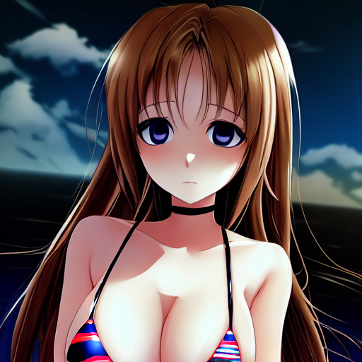 #初期のAI画像を晒す見た人もやる
最初はpythonでコード書いてSDを動かしてました。当時はGPU12GBあっても512x512までしか生成できませんでした。そこからNovelAIが出て4枚目のような画像が作れるようになった日はワクワクし過ぎて全く眠れなくて、次の日の仕事を休んだくらいです。