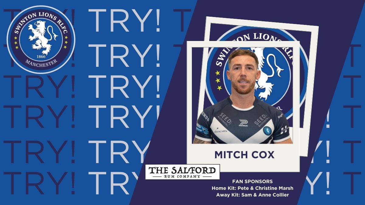 Swinton_Lions's tweet photo. 🕐3. Mitch Cox kicks through the defence close to the goal line, following up to recover and score!
#COYL #Originallions
Swinton 4 - Dewsbury 0 https://t.co/6r2t1LNqBE